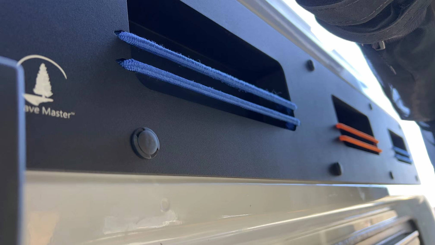 SPRINTER | ALUMINUM SLIDING DOOR PANEL - UPPER PANEL WITH STORAGE POCKETS