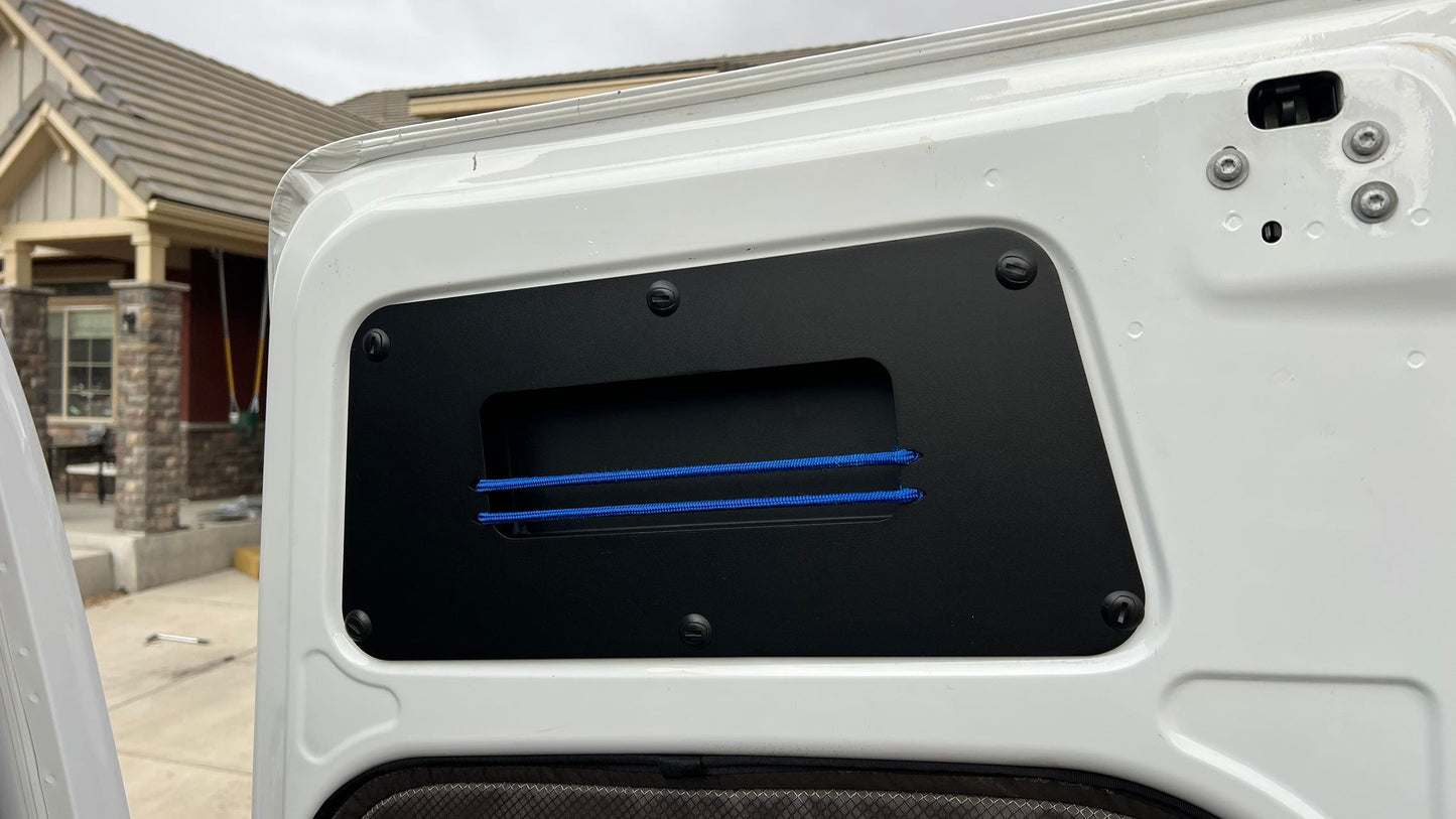 SPRINTER | ALUMINUM DOOR PANELS - REAR UPPER WITH STORAGE (2 Panels)