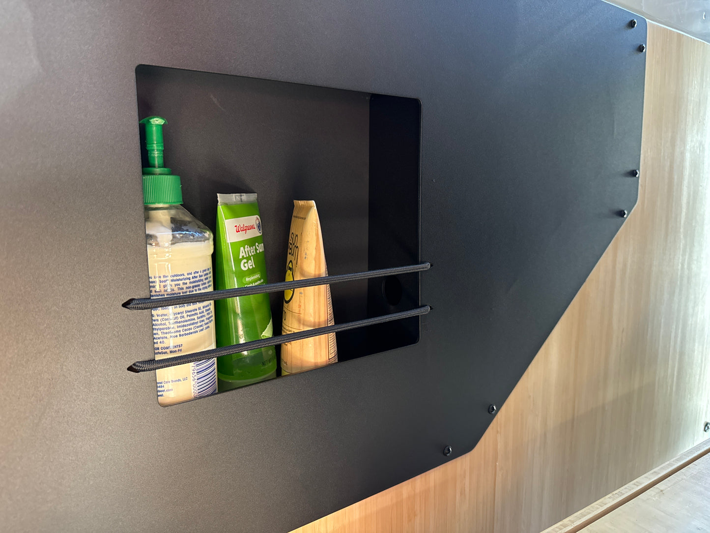 SPRINTER | ALUMINUM SLIDING DOOR HIDDEN STORAGE PANEL