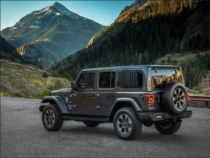 CAVE ADVENTURE PORTABLE DIESEL HEATER - JEEP DRIVER SIDE BACK WINDOW