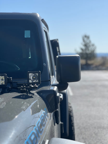 CAVE ADVENTURE PORTABLE DIESEL HEATER - JEEP DRIVER SIDE BACK WINDOW