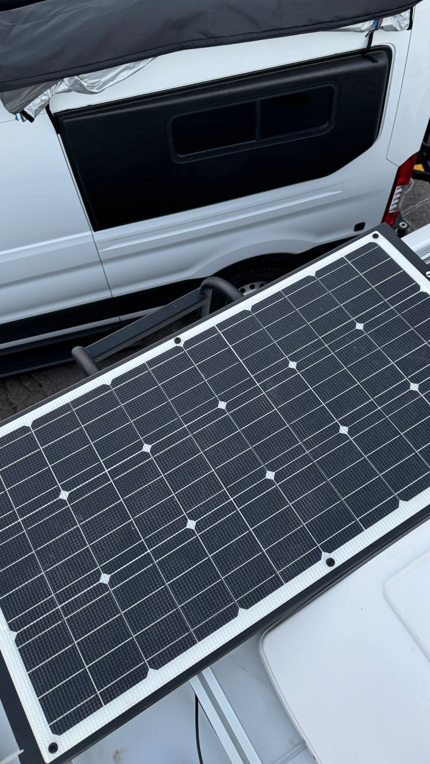 Walkable solar panel