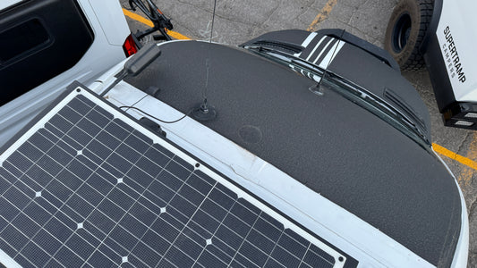 Walkable solar panel