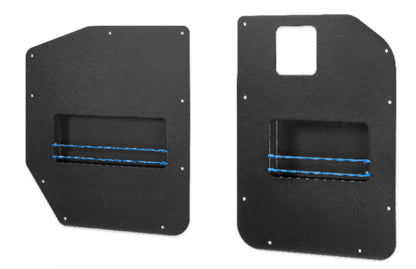 SPRINTER | ALUMINUM REAR DOOR LOWER PANELS WITH STORAGE POCKETS - 2 PANELS